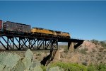 UP SD70M 4435 at Vail AZ on 10-6-13